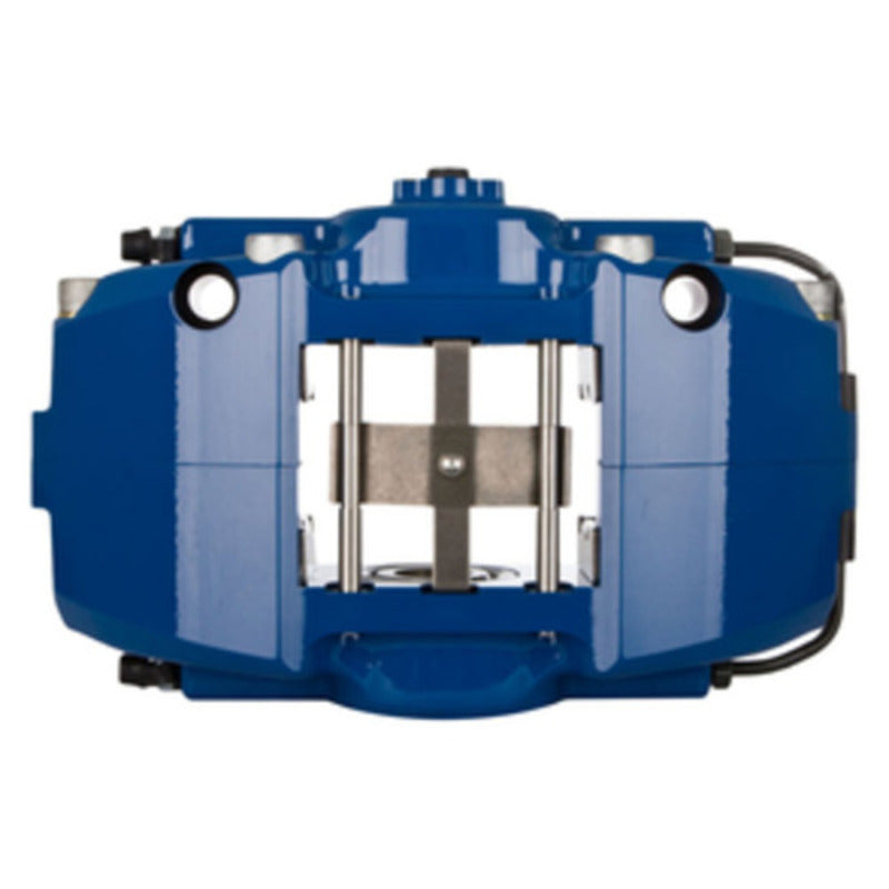 StopTech 95-02 Nissan Skyline Rear BBK w/ Blue ST-22 Calipers Slotted 355X32mm Rotors/Pads/SS Lines