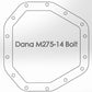 aFe Power Pro Ser Rear Diff Cover Black w/Mach Fins 2017 Ford Diesel Trucks V8-6.7L(td) Dana M275-14
