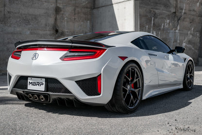 MBRP 17+ Acura NSX Puntas de salida trasera doble dividida de 2,5 pulgadas - T304 (versión de calle)