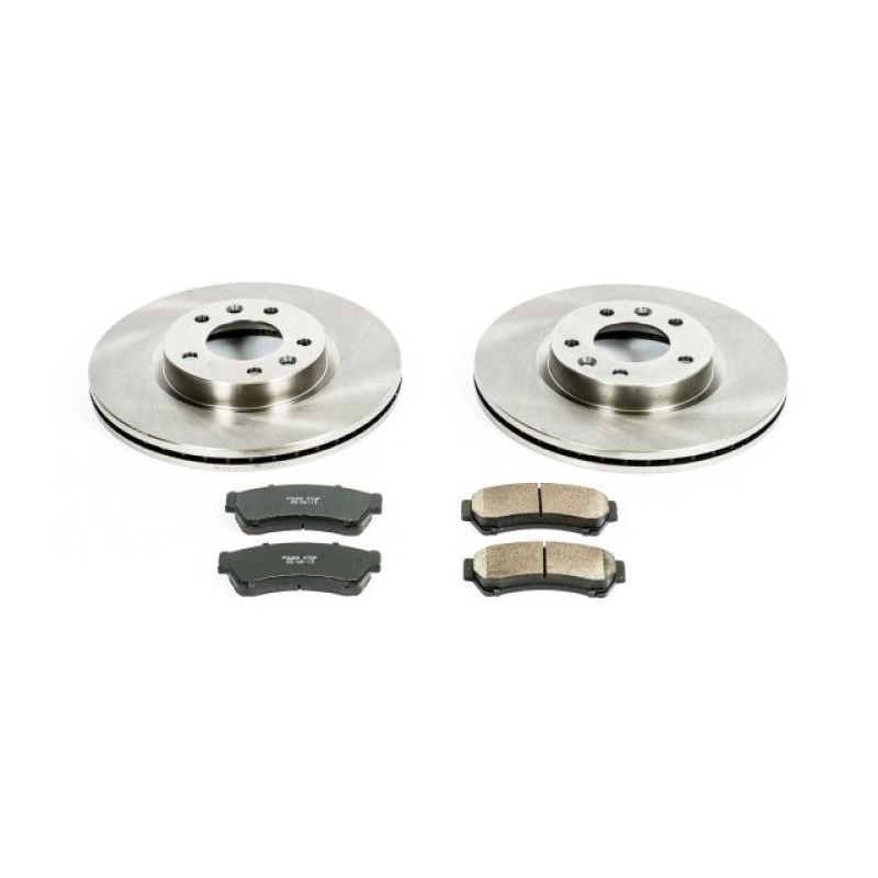 Power Stop 06-12 Ford Fusion Front Autospecialty Brake Kit