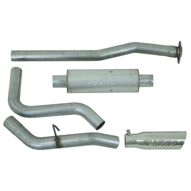 MBRP 98-11 Ford Ranger 3.0/4.0L Cat Back Escape aluminizado de un solo lado