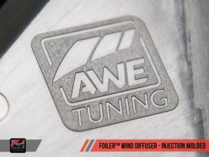 Difusor de vento AWE Tuning Foiler para Porsche 991/981/718