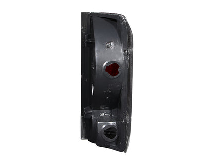 ANZO 1989-1996 Ford F-150 Lanternas traseiras pretas