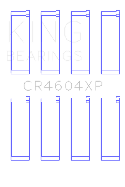 King 07-09 Mazdaspeed 3 L3-VDT MZR DISI (t) Duratec High Performance Rod Bearing Set - Size STD