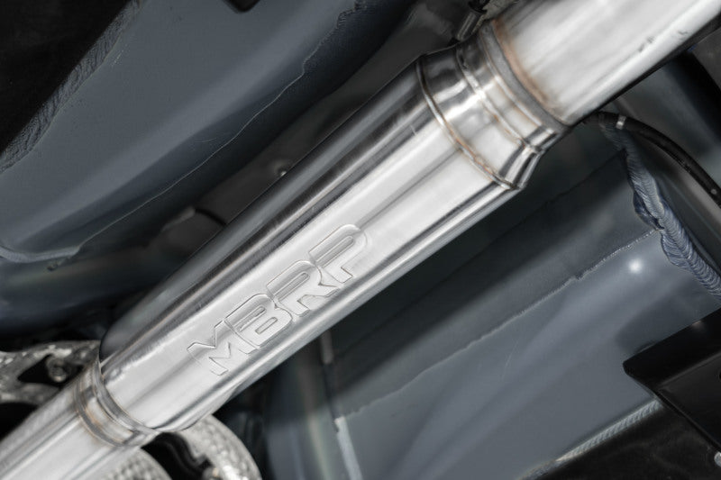 MBRP 2022+ Subaru WRX 3in Cat-Back Dual Split Trasero Quad Tips Escape de perfil de carrera