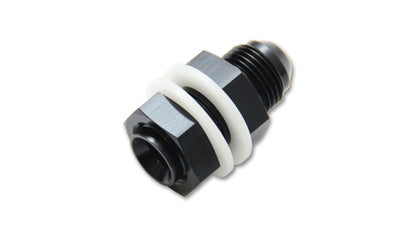 Adaptador de mamparo de celda de combustible Vibrant -8AN (con 2 arandelas de presión de PTFE y tuerca)