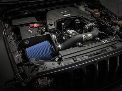 aFe Magnum FORCE Stage-2 XP Pro 5R Sistema de admissão de ar frio 2018+ Jeep Wrangler (JL) V6 3.6L