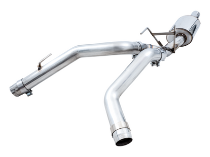 AWE Tuning 09-18 RAM 1500 5.7L (com recortes) 0FG Dupla saída traseira Cat-Back Exhaust - Diamond Black Tips