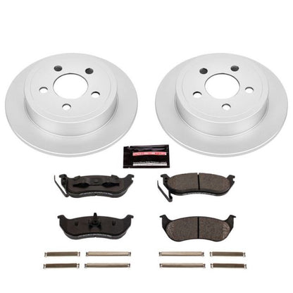 Power Stop 03-07 Jeep Liberty Trasero Z17 Evolution Geomet Kit de Freno Revestido