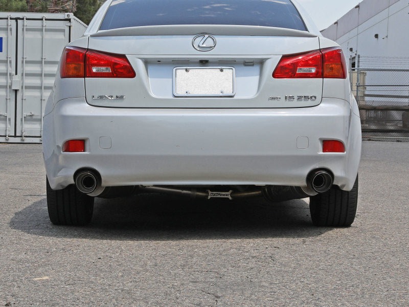 aFe POWER Takeda 06-13 Lexus IS250/IS350 SS Escape con eje trasero con puntas de carbono