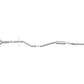 aFe Takeda 2.5in 304SS Cat-Back Exhaust System w/ Black Tips 17-20 Honda Civic Si Sedan I4 1.5L