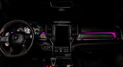 Oracle 19-22 Ram Fiber Optic LED Interior Ambient Dash Kit - (3PCS) -