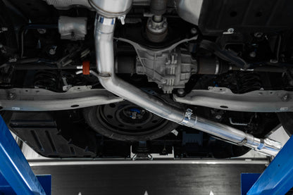 MBRP 2022+ Ford Maverick Acero aluminizado 4in OD Punta Salida de un solo lado 3in Cat Back Escape