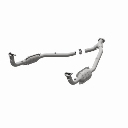 MagnaFlow DF Cat. Conv 97 Land Rover Defender 90 4.0L Y-Pipe Assy / 96-99 Discovery 4.0L Y-Pipe Assy