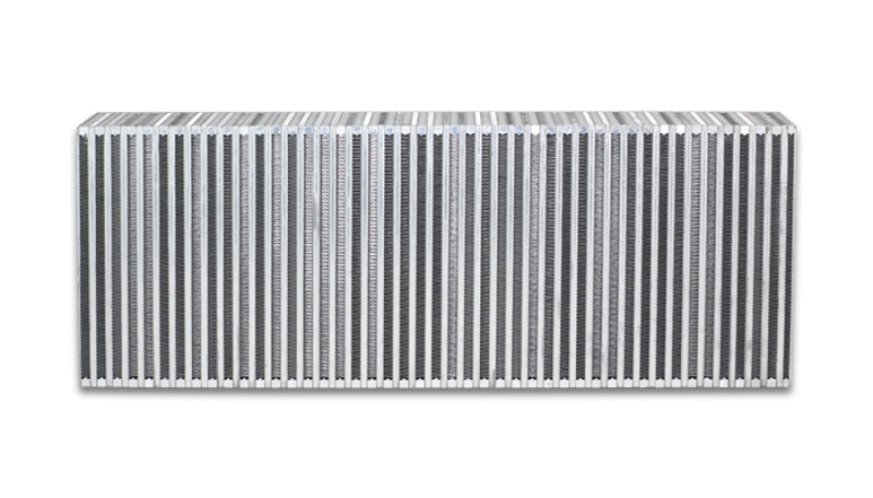 Intercooler de fluxo vertical vibrante 30 pol. L x 10 pol. A x 3,5 pol. Espesso
