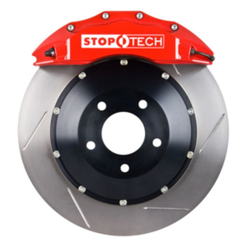 StopTech 07-08 G35/08-13 G37 / 09-12 370Z Front BBK w/ Red ST-60 Calipers Slotted 355x32mm Rotor