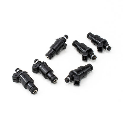 DeatschWerks 89-02 Skyline GTR RB26DETT 550cc Injetores de baixa impedância de alimentação superior