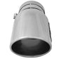 aFe Diesel Exhaust Tip Bolt On Black 5in Inlet x 7in Outlet x 12in - Right
