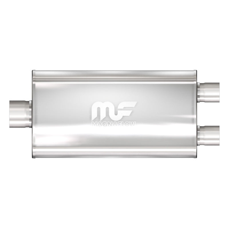 Silenciador MagnaFlow Mag SS 22X5X11 2,5/3,50 D/C