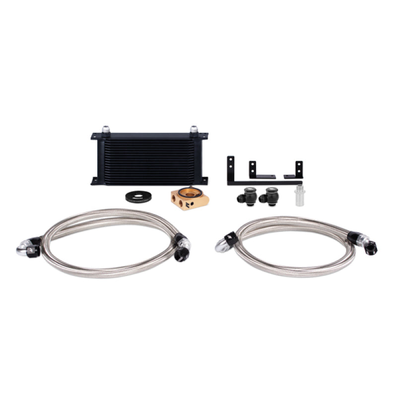 Mishimoto 2016+ Mazda Miata Kit termostático de enfriador de aceite - Negro