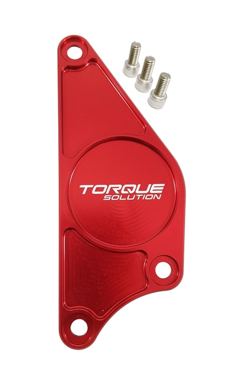Torque Solution Billet Placa de leva de aluminio (Rojo): Subaru BRZ / Scion FR-S 2013+