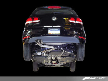 AWE Tuning 2.5L Golf/Rabbit Catback Performance Escape