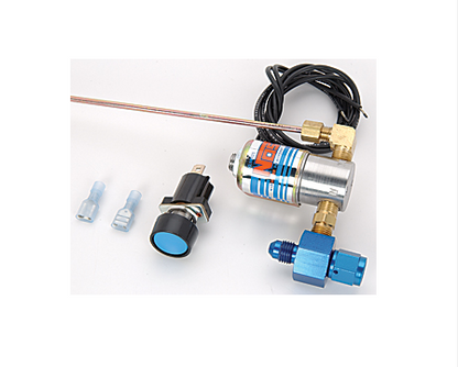 Nitrous Oxide System - NOS Purge Valve Kit -4 AN Line [Blue Finish] (16030NOS)
