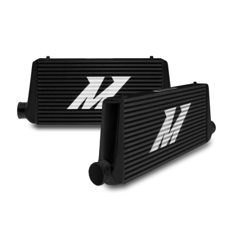 Mishimoto Universal Black S Line Intercooler Overall Size: 31x12x3 Core Size: 23x12x3 Inlet / Outlet