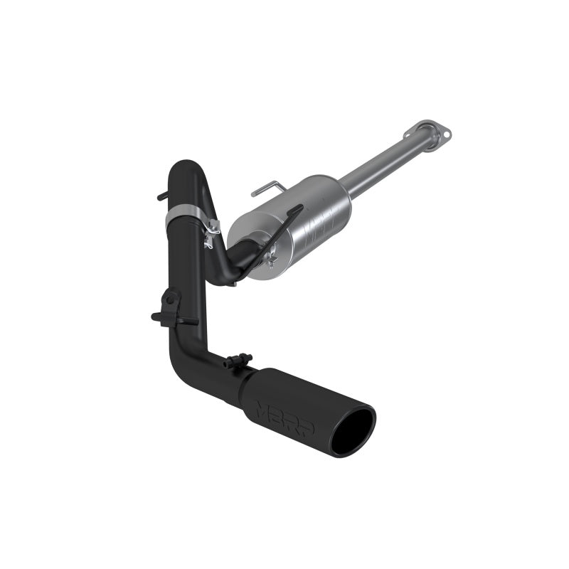 MBRP 09-14 Toyota Tacoma 4.0L EC/CC Cat-Back Salida única AL - Negro