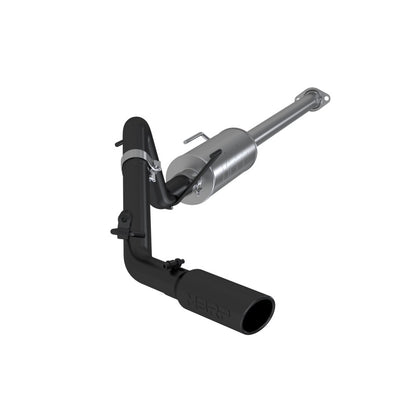 MBRP 09-14 Toyota Tacoma 4.0L EC/CC Cat-Back Salida única AL - Negro