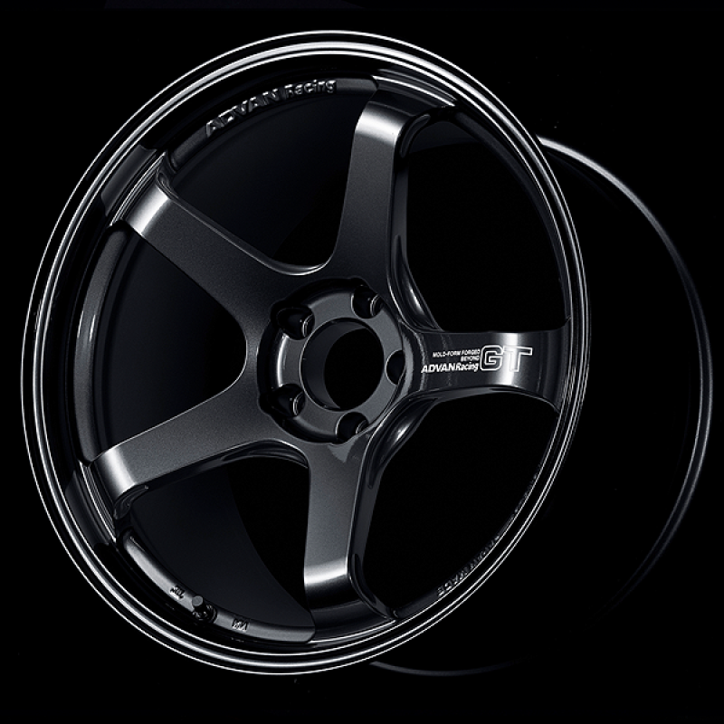 Advan GT Beyond 19x9.0 +22 5x120 Racing Titanium Black Wheel