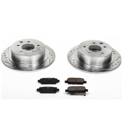 Power Stop 02-06 Nissan Altima Trasero Z23 Evolution Sport Kit de Freno