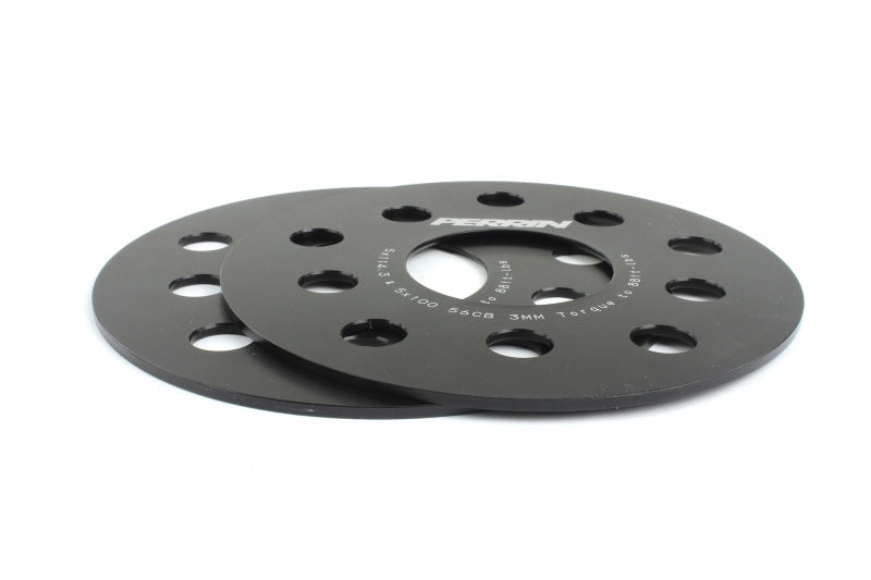 Perrin Subaru 5x114.3/5x100 Espaciadores de rueda deslizantes de 3 mm - con cubos de 56 mm (sin pernos)