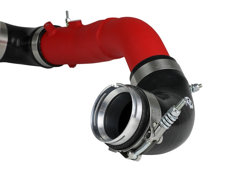 aFe 2020 Toyota Supra 3.0L 3in Tubo de intercooler rojo - Caliente