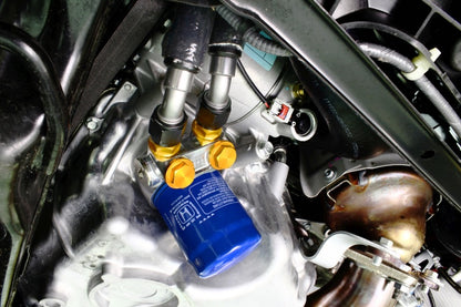 Kit de refrigerador de óleo Perrin 17-19 Honda Civic Type R