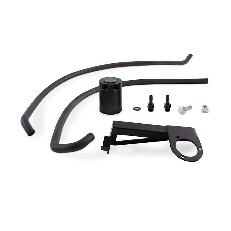 Mishimoto 2013+ Ford Focus ST Kit de lata de captura de aceite con deflector - Negro