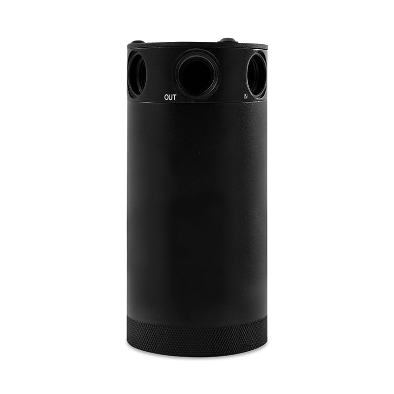 Recipiente compacto para captura de aceite con deflector Mishimoto - 3 puertos