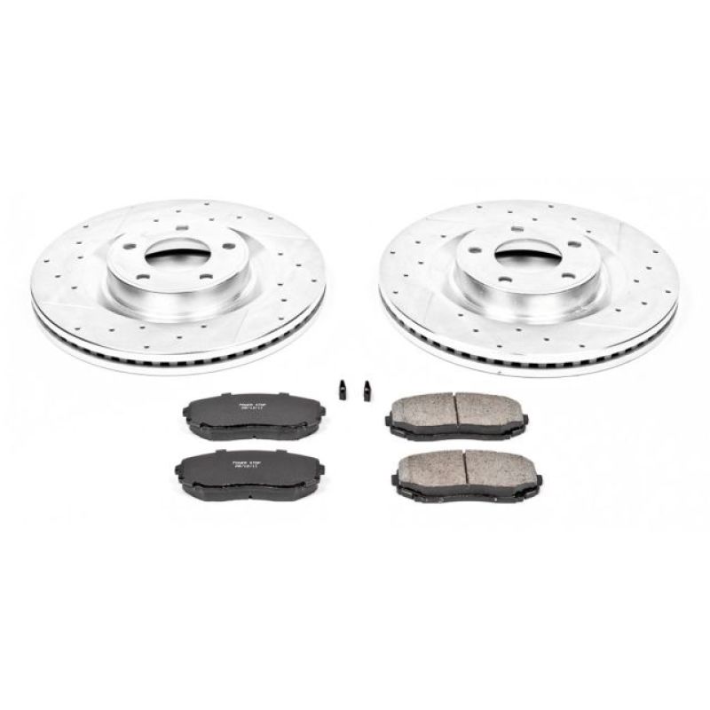 Power Stop 07-15 Ford Edge Front Z23 Evolution Sport Juego de frenos