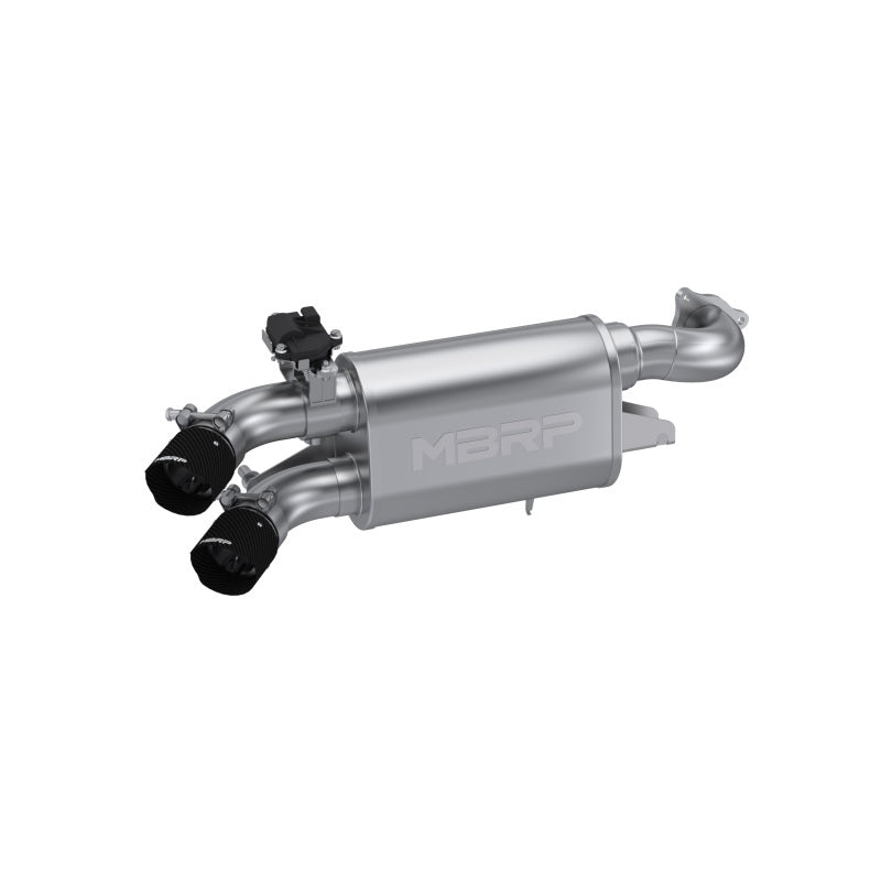 MBRP 20-22 Polaris RZR Pro XP 2.5 pol. Slip-On Active Exhaust Dual Out