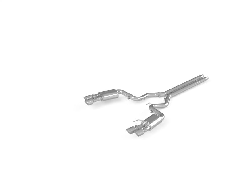 MBRP 18-19 Ford Mustang GT 5.0 3 pol. Traseira traseira bipartida com quatro ponteiras de parede dupla de 4,0 pol. - T304