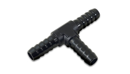 Adaptador de T farpado vibrante de 1/8 pol. - Preto anodizado