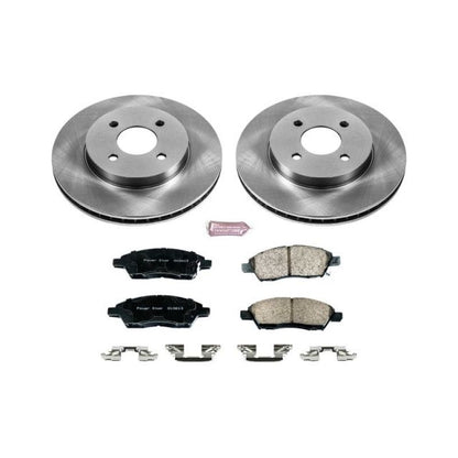 Power Stop 12-18 Nissan Versa Delantero Autospecialty Juego de Frenos