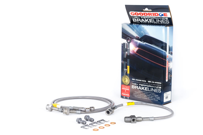 Goodridge 88-96 Chevy C10/92-96 Suburban/95-96 Tahoe / 88-96 GMC Pickup/95-96 Yukon SS Líneas de freno