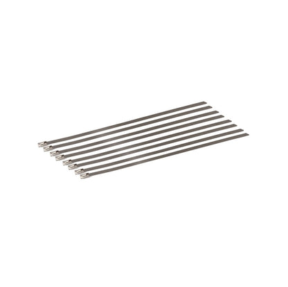 [GARAGE SALE] - DEI Stainless Steel Locking Tie 8in - 8 per pack