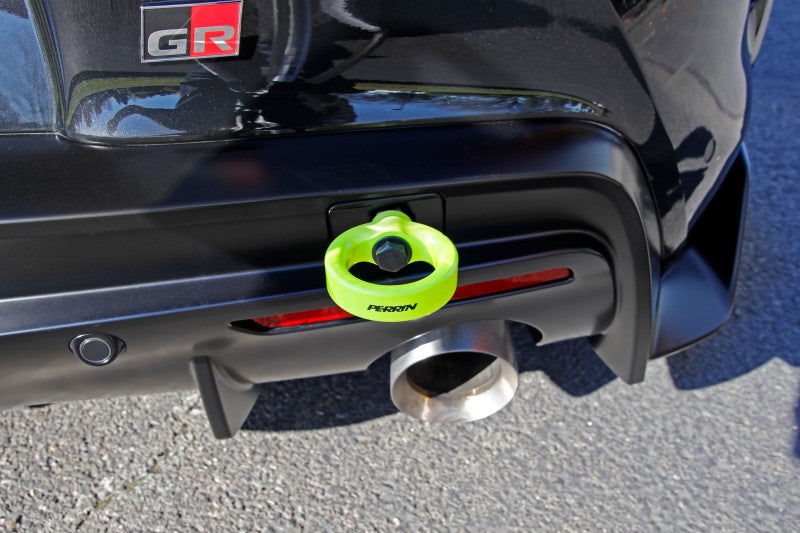 Kit de Gancho de Reboque Perrin 2020 Toyota Supra (Traseiro) - Amarelo Neon