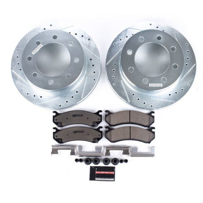 Power Stop 02-06 Chevrolet Avalanche 2500 Rear Z36 Truck &amp; Tow Brake Kit