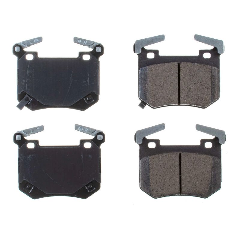 Pastilhas de freio de cerâmica Power Stop 18-19 Kia Stinger traseiro Z16 Evolution