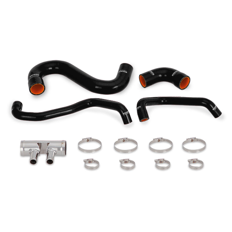 Mishimoto 2015+ Ford Mustang GT Silicona Manguera de Radiador Inferior - Negro