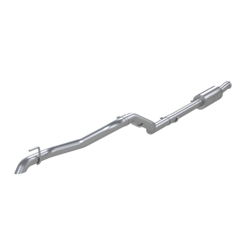 MBRP 2020 Jeep Gladiator 3.6L 2.5in Saída Traseira Única Cat Back Exhaust - Aluminizado (Off-Road)