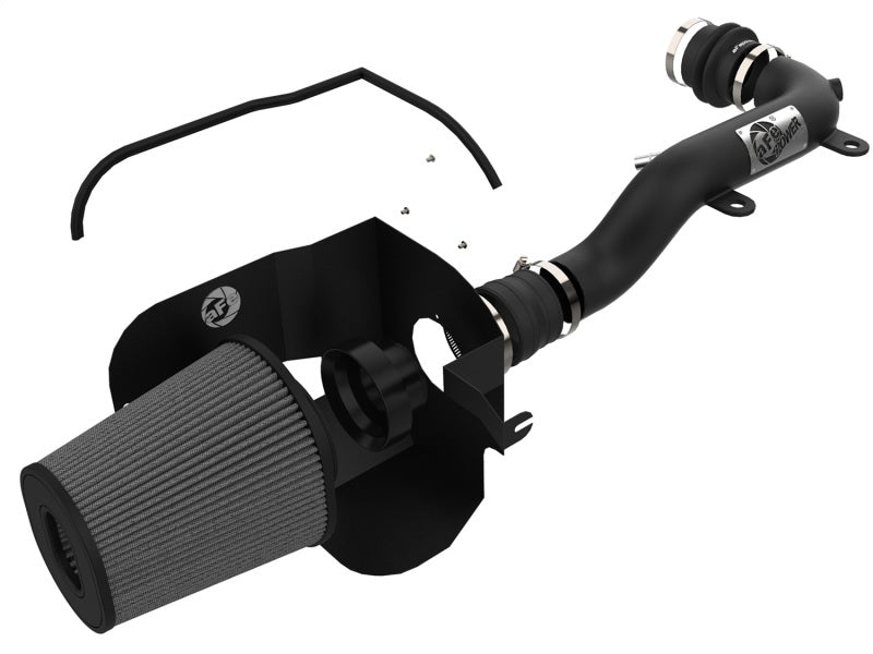 aFe Magnum FORCE Stage-2 XP Pro DRY S Sistema de admissão de ar frio 2018+ Jeep Wrangler (JL) V6 3.6L